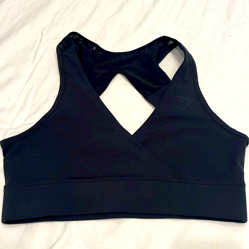 Black medium Nikki Blackketter gymshark sports bra